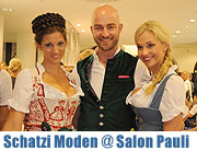 Schatzi Dirndl Modenschau und Wiesn Frisuren Trends von Stefan Pauli am 12.09.2011 (©Foto: Nathalie Tandler)